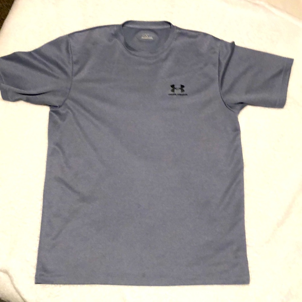 Mens grey under armor t-shirt